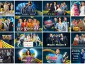 Kolaż programów telewizyjnych, w tym "The Real Housewives", "Doda Dream Show" i "Ninja Warrior Polska", przypominający ofertę kanału Nickelodeon.