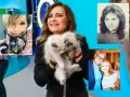 Agnieszka Gozdyra z mężem i dziećmi, jej wiek nieznany. Na zdjęciu koty i wspomnienia.
