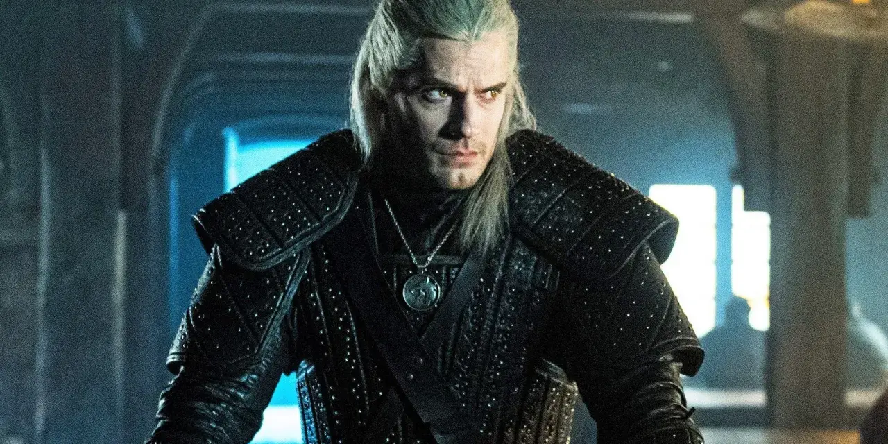Geralt z Rivii w zbroi, gotowy do walki. Wiedźmin kolejność wydarzeń w jego życiu jest skomplikowana.