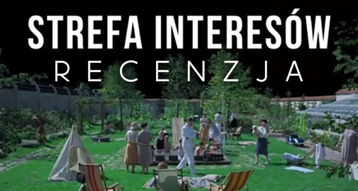 Strefa interesów" Netflix: recenzja filmu z ludźmi w ogrodzie.