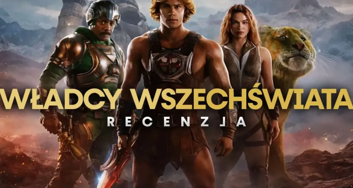 He-Man i jego przyjaciele, jak z najlepszych kreskówek, gotowi do walki o Władzę nad Wszechświatem.