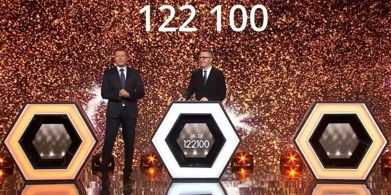 Jacek zdobył 122100 punktów w finale "Jaka to melodia".