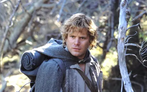 Sean Astin jako Samwise Gamgee w "Władcy Pierścieni". Jego role w filmach i serialach to niezapomniane kreacje.