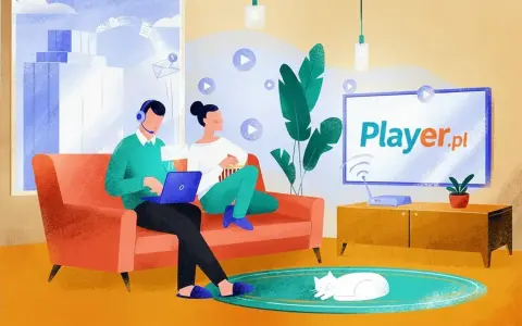 Para szuka rozrywki. Gdzie obejrzeć? Na Player.pl! Wygodnie na kanapie, z laptopem i popcornem.