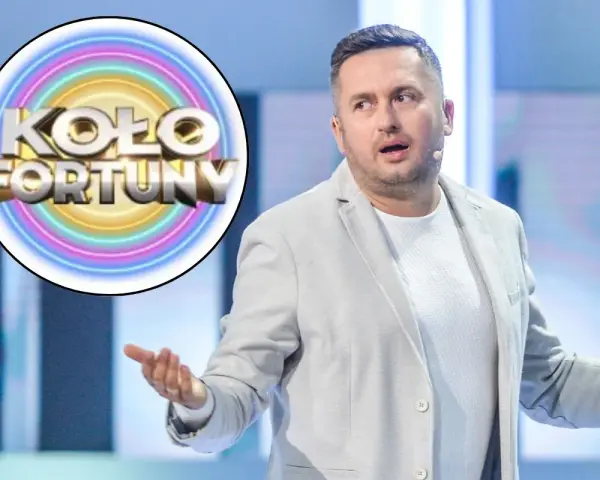Prowadzący "Koło Fortuny" z gestykulacją. Czy to jego ostatni sezon?