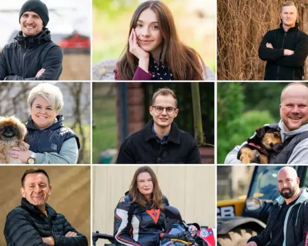 Uczestnicy programu "Rolnik szuka żony 11" - rolnicy i rolniczki, gotowi na miłość i nowe życie.