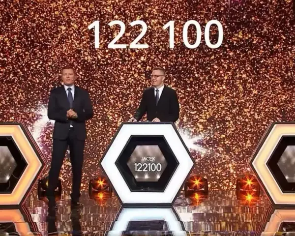 Jacek zdobył 122100 punktów w finale "Jaka to melodia".