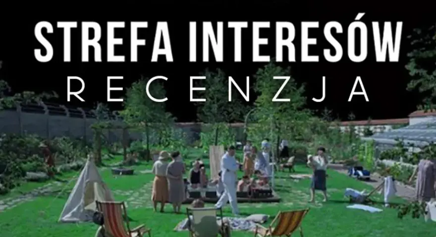 Strefa interesów" Netflix: recenzja filmu z ludźmi w ogrodzie.