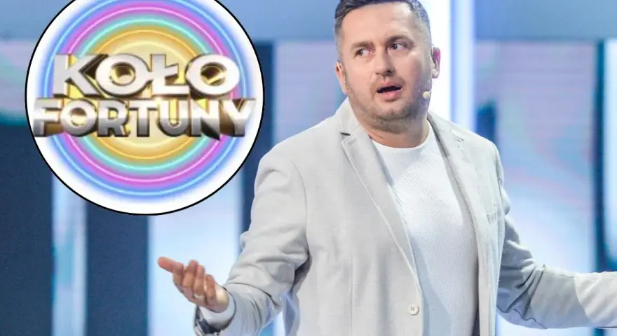 Prowadzący "Koło Fortuny" z gestykulacją. Czy to jego ostatni sezon?