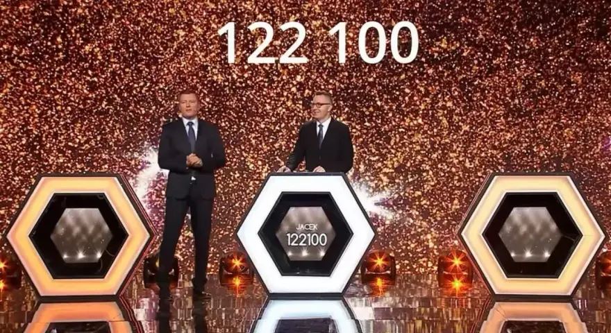 Jacek zdobył 122100 punktów w finale "Jaka to melodia".